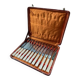 COFFRET ANCIEN DE 12 COUTEAUX annéees 50-60