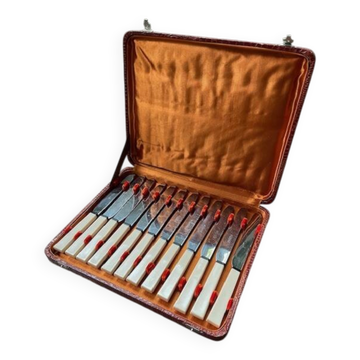 VINTAGE BOX OF 12 KNIVES from the 1950s-60s