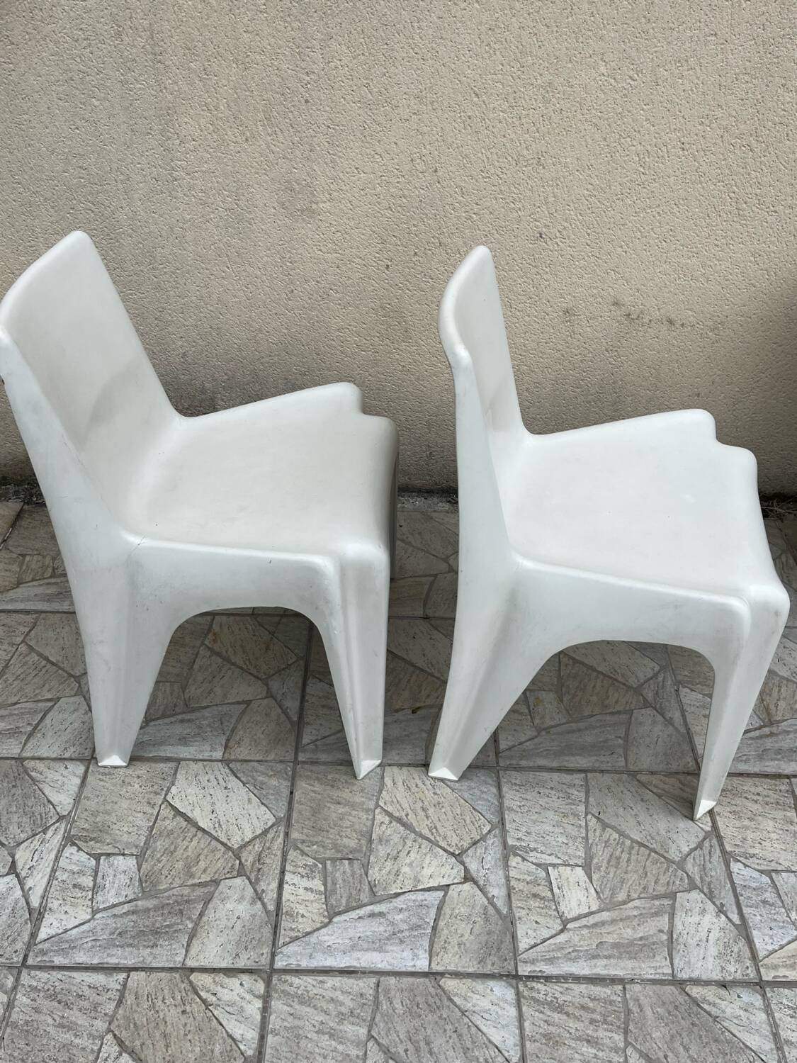 Bofinger BA1171 stacking chair, Germany, 1960s
