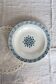 Antique semi-deep ironstone plate – Salins Henri II model