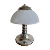 Lampe champignon chromée space age
