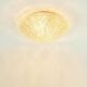 Mid-Century/Art Deco Geometric Glass Ceiling Light from Limburg, 1970s