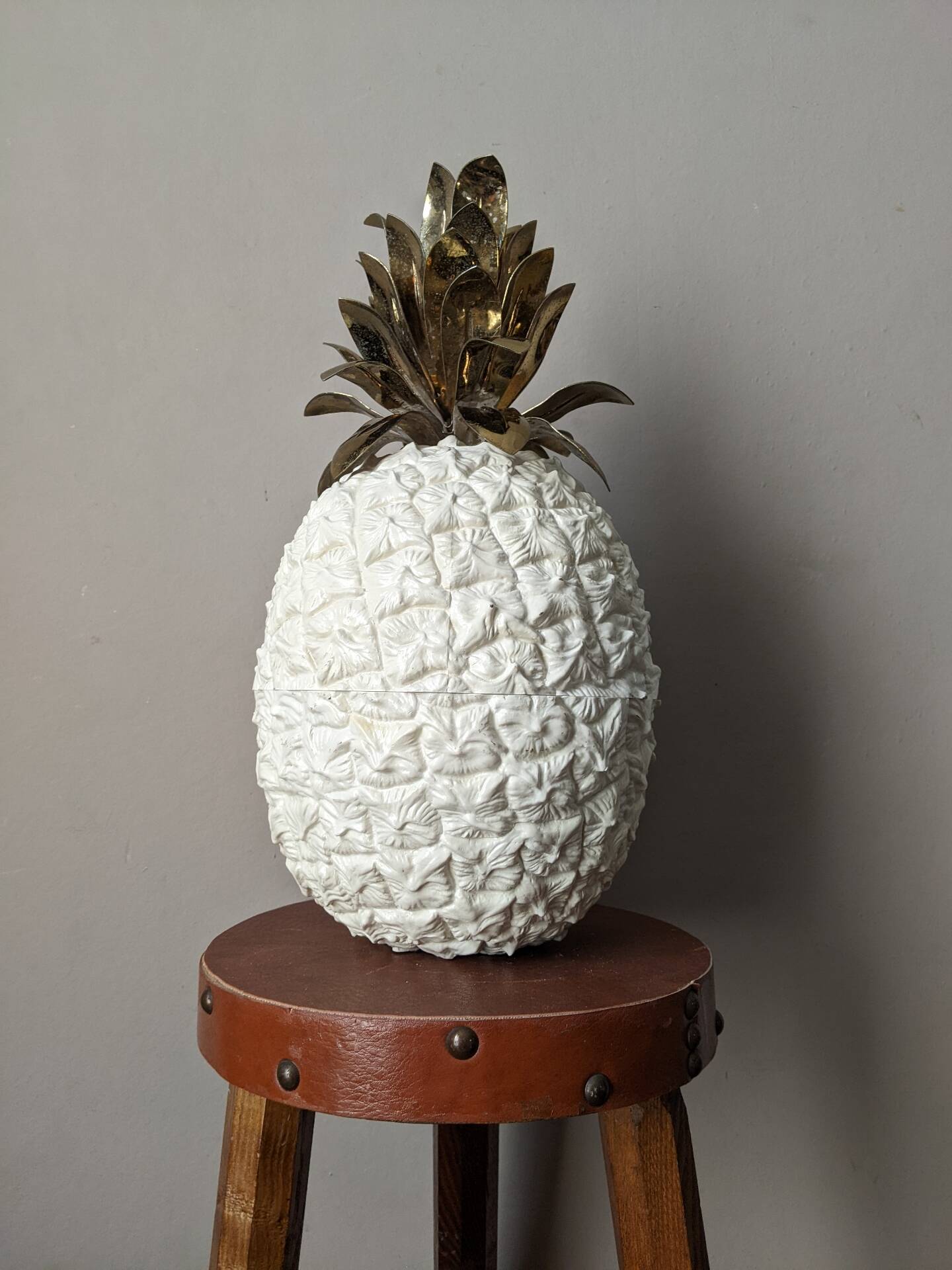 Seau à glace ananas freddotherm vintage années 70