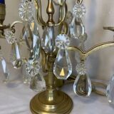 Pair of bronze candlesticks