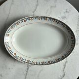Large oval presentation platter St Amand