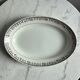 Large oval presentation platter St Amand