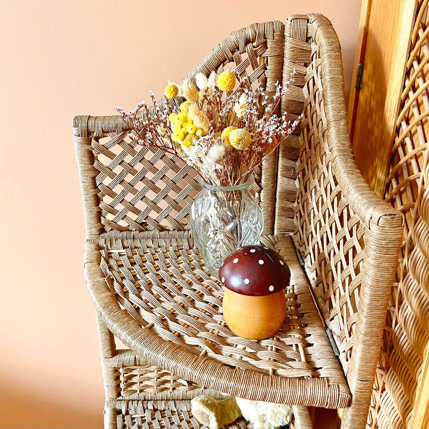 Vintage corner cabinet