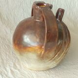 Jar buire in terracotta varnished auvergne late 19th