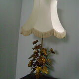 73cm gold metal lampshade with fabrics