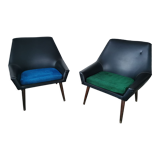 Pair of vintage armchairs 1960