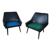 Pair of vintage armchairs 1960