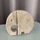 Fratelli Mannelli Travertine Elephant Sculpture / Letter Holder