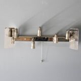 Pair of sconces JT Kalmar in iced glass