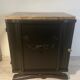 Black Art Deco bedside table