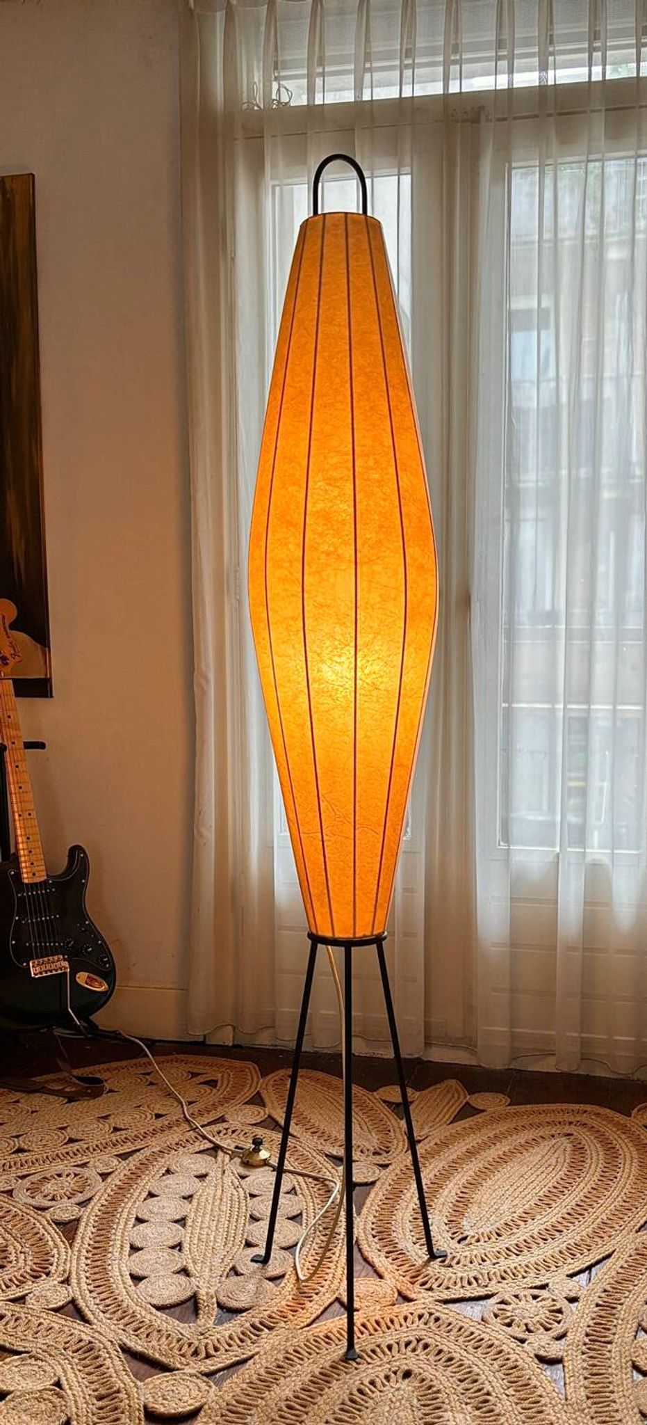 Lampadaire Trépied Cocoon Rocket par H. Klingele pour Artimeta