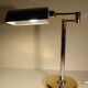 Desk lamp chrome and gold