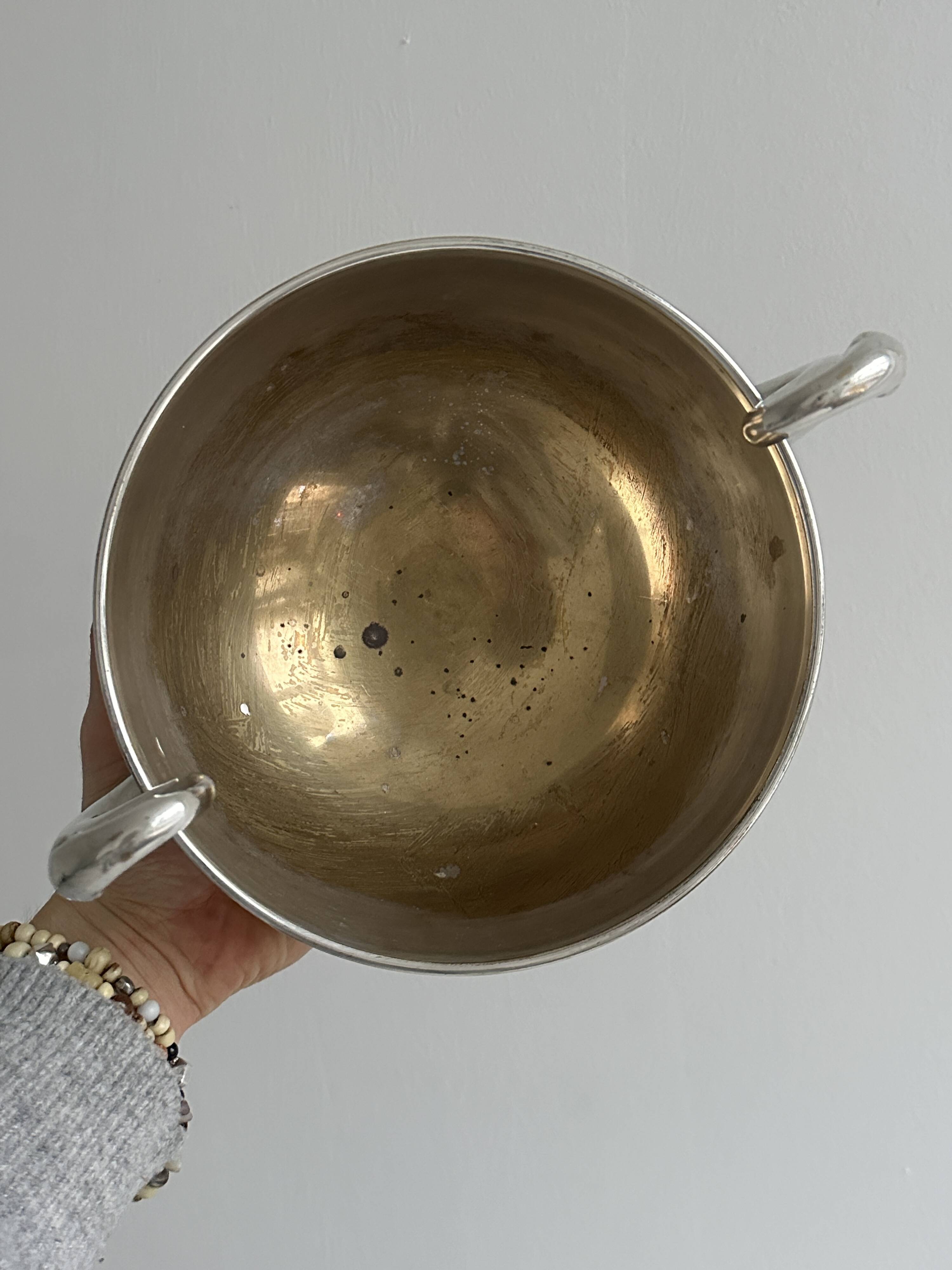 metal swan handle cup