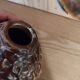 Vase ovoïde à col reserré crispé La Charentaise