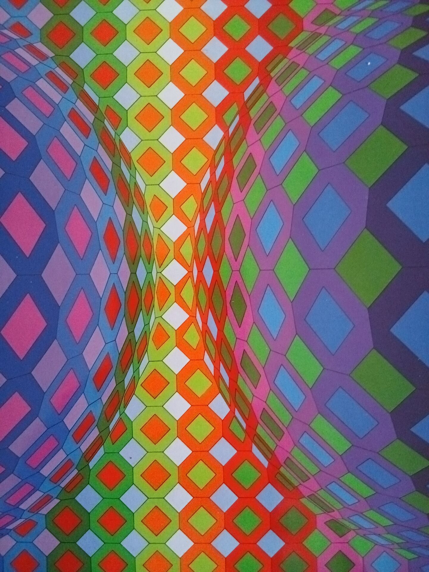 Victor Vasarely Sérigraphie op art Éditions du Griffon