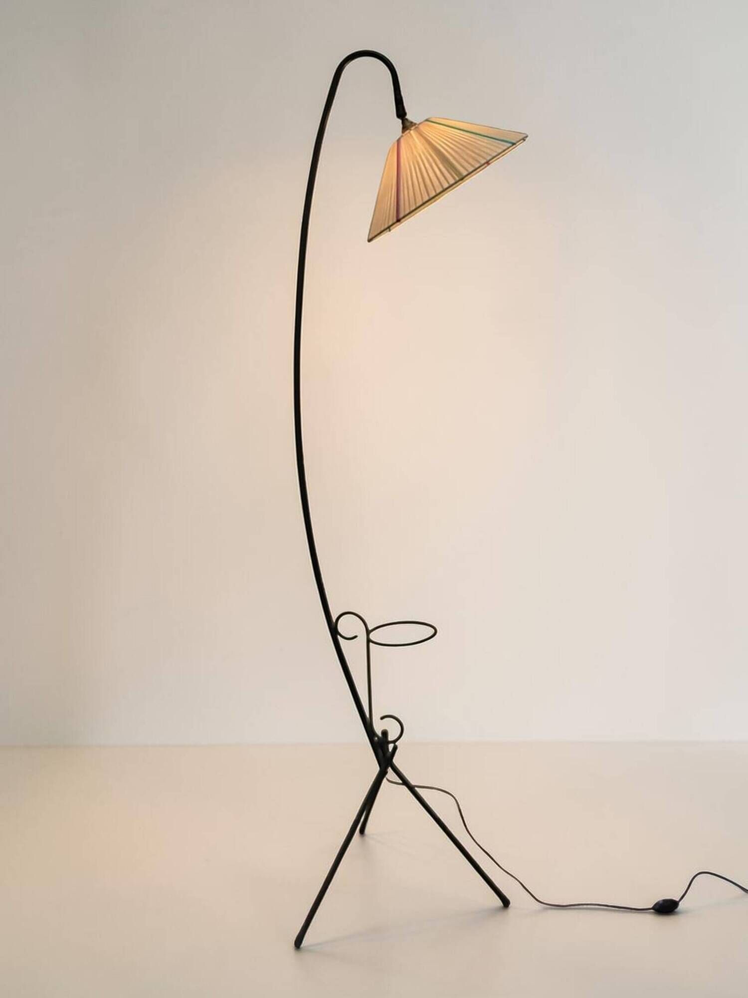 Tripod reading lamp, France, 1950s