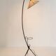 Tripod reading lamp, France, 1950s