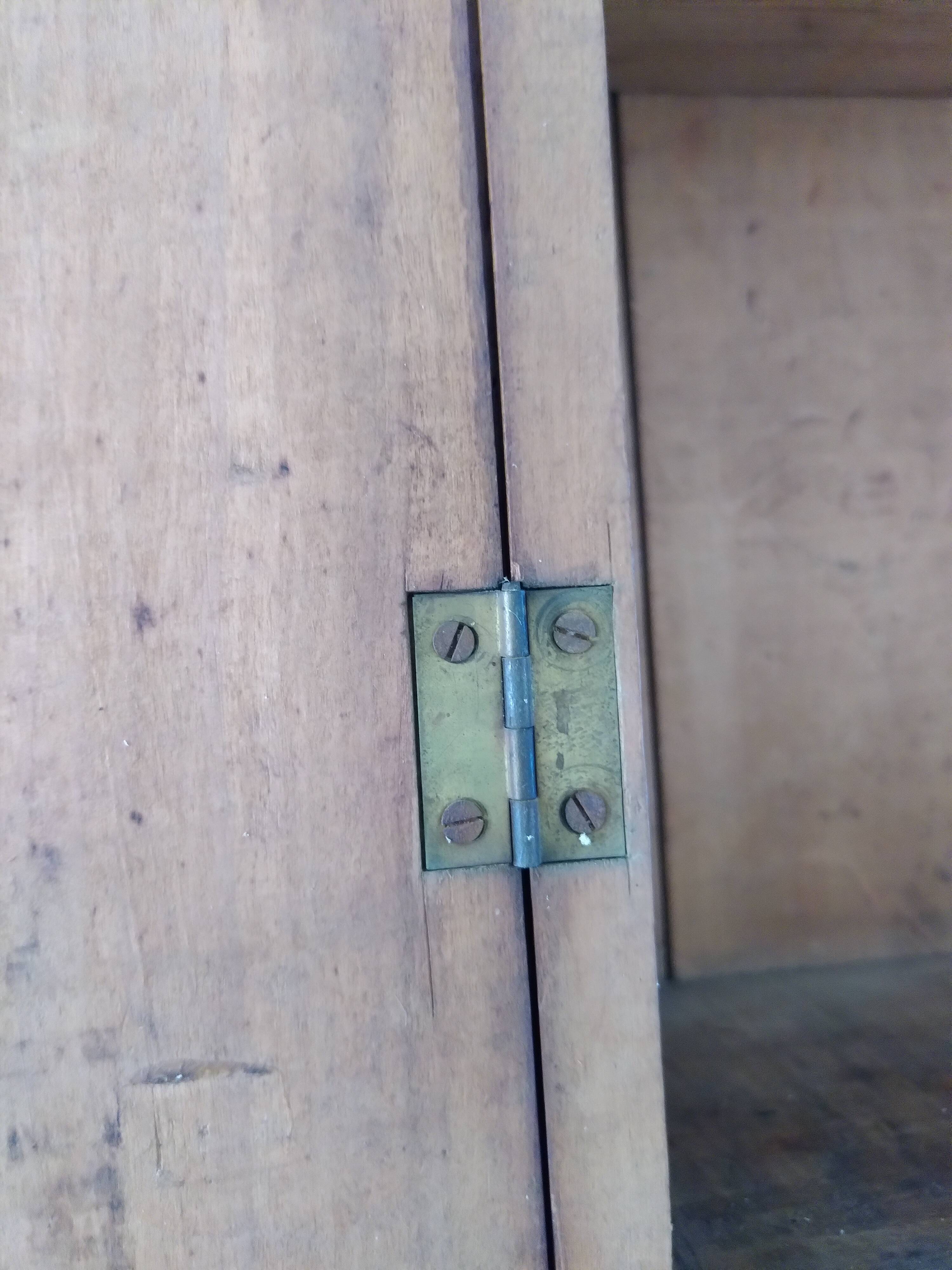 Wooden medicine cabinet