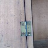 Wooden medicine cabinet