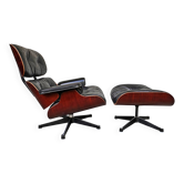 Eames Lounge Chair 670 & Ottoman 671 in rosewood, Herman Miller