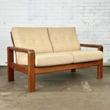 EMC Møbler 2-seater sofa with teak wood