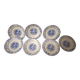 7 deep plates in Digoin Sarreguemines earthenware