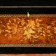 Blackened pearwood and amboyna sloping desk, Napoleon III period, mid-19th century