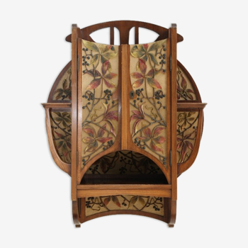 Art nouveau wall cabinet