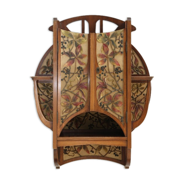 Art nouveau wall cabinet