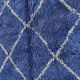 Moroccan rug in pure wool 3 x 2 m