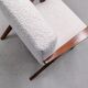 Mid Century Easy Chair Model B - 310 Var in Ivory Boucle