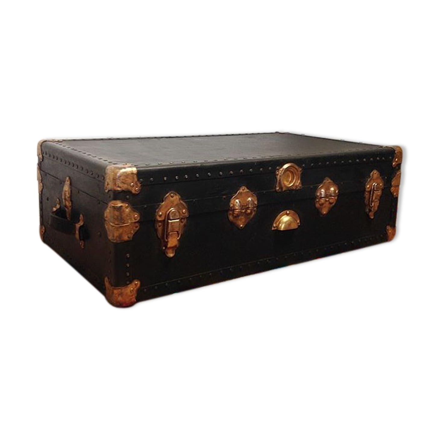 Old-timed travel trunk