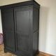 Parisian black velvet wardrobe
