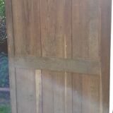 Armoire Louis Philippe ancuenne 2 portes Chêne massif bois brut