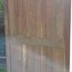Antique Louis Philippe wardrobe with 2 doors, solid oak, raw wood