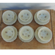 Lot of six cups porcelain limoges