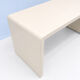 Monobloc polyester desk by Berthe Libert, 1970s.