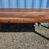 Rectangular teak dining table