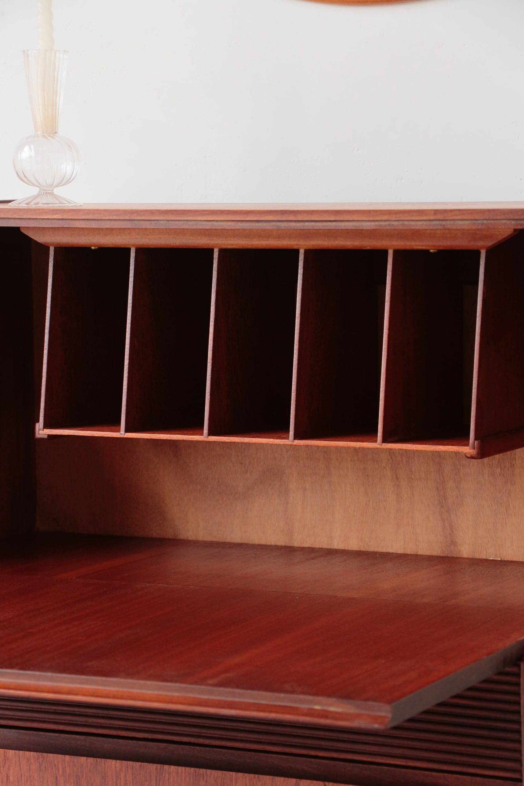 Vintage teak desk by Elliots of Newbury – 1960s design