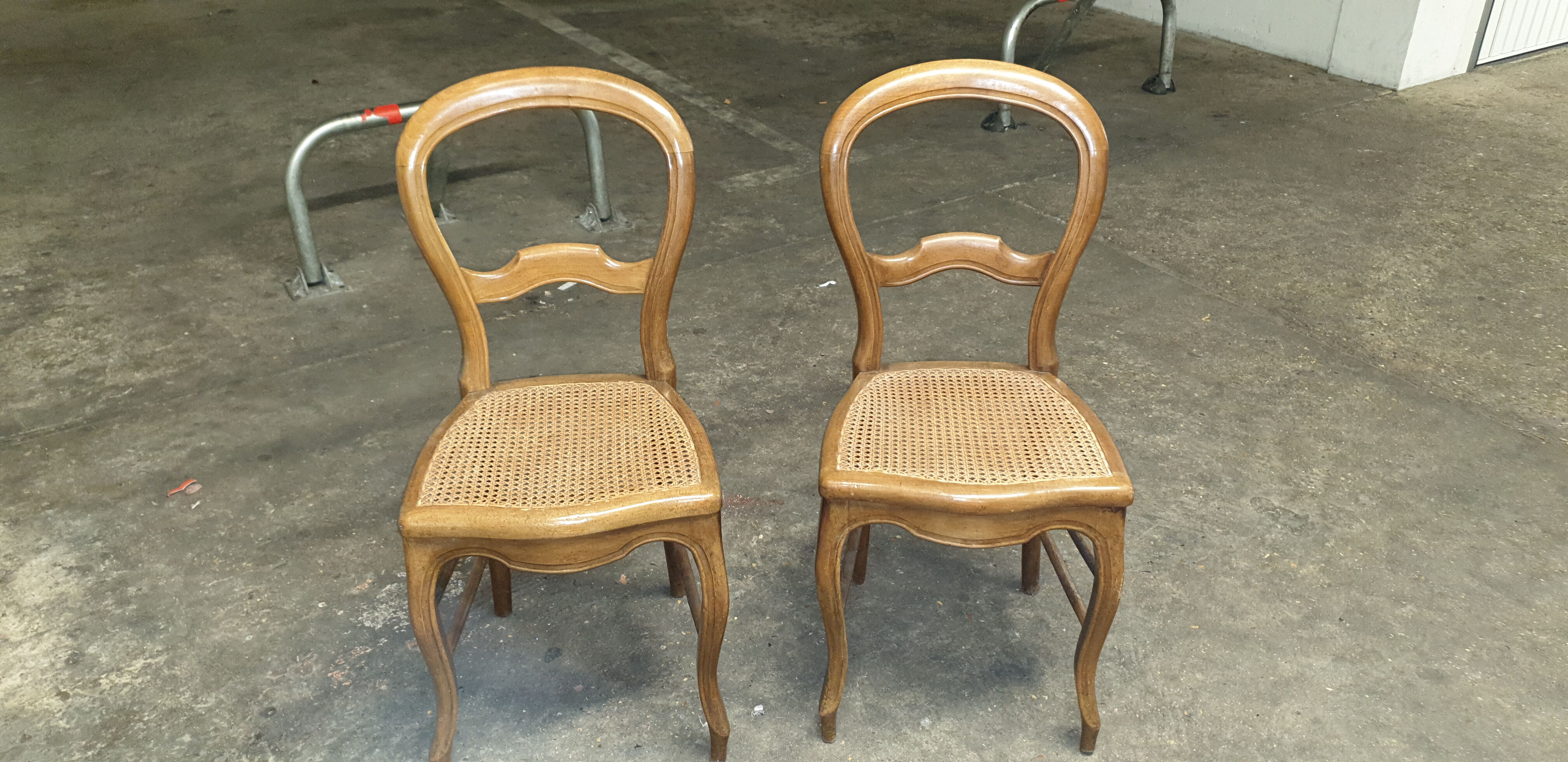 Pair of louis Philippe chairs