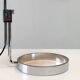 French chrome table lamp