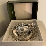 Christofle silver metal caviar service