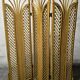 Paravent vintage en rotin et bambou 1950/60