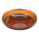 luigi colani plexiglass orange ufo space age pendant chandelier, 1970