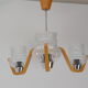 Mid-century Chandelier by Drevo humpolec,1970's.