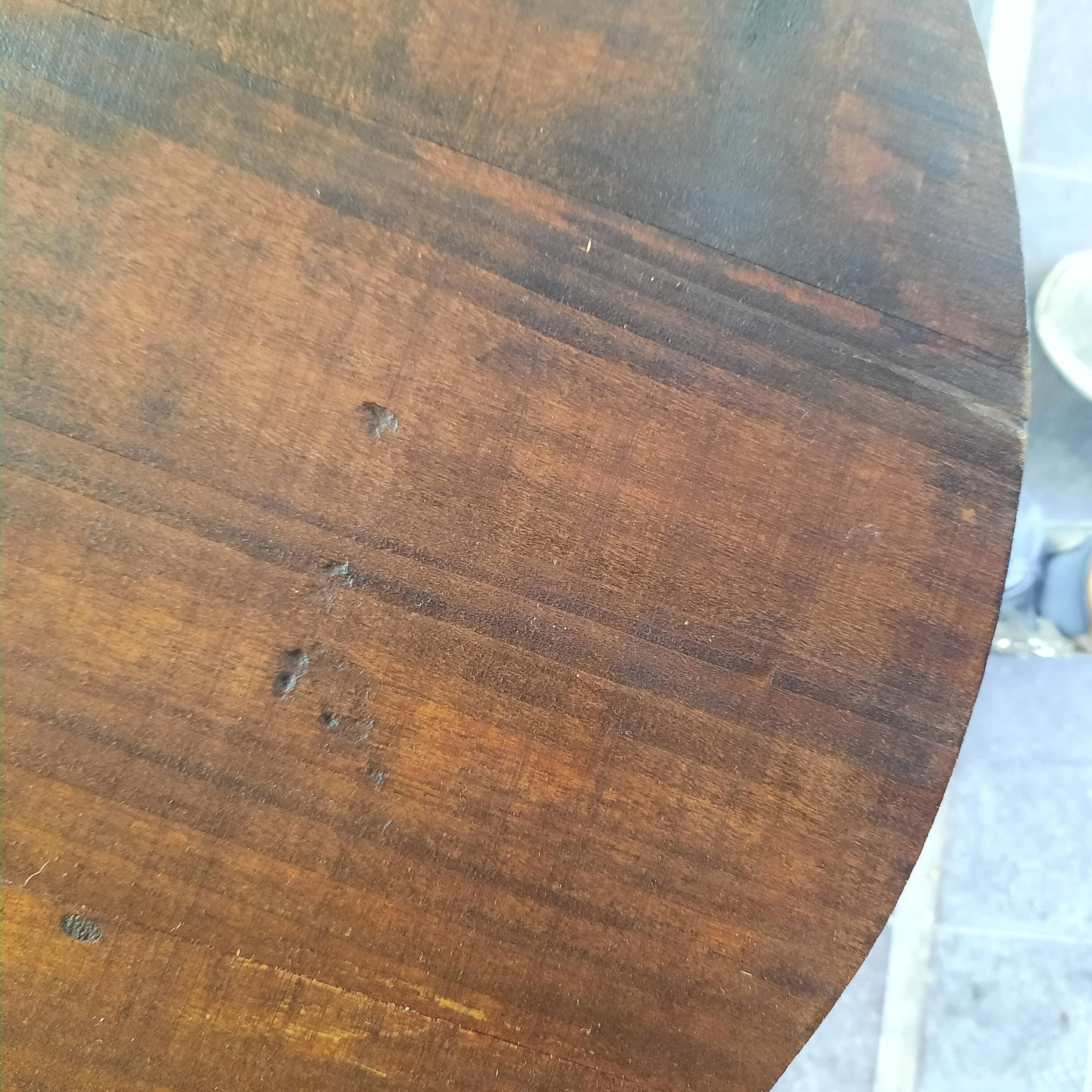Wooden coffee table